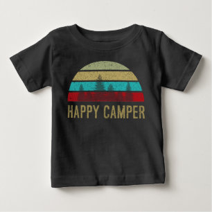 Happy Camper Shirt Retro verhit