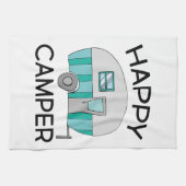 Happy Camper Sign Theedoek (Horizontaal)
