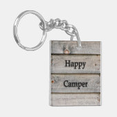 Happy Camper Sleutelhanger (Voorkant Links)
