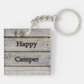 Happy Camper Sleutelhanger (Achterkant)