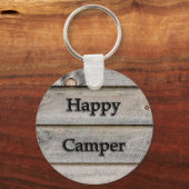 Happy Camper Sleutelhanger (Voorkant)