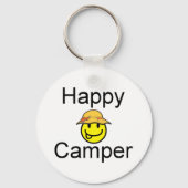 Happy Camper Sleutelhanger (Voorkant)