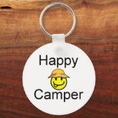 Happy Camper Sleutelhanger (Voorkant)