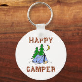 HAPPY CAMPER SLEUTELHANGER (Voorkant)