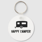 Happy Camper. Sleutelhanger (Voorkant)