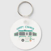 Happy Camper Sleutelhanger (Voorkant)
