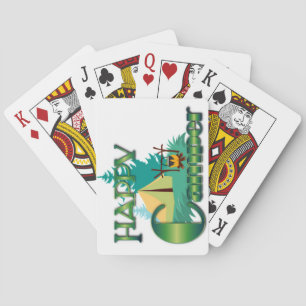 Happy Camper-speeldek Pokerkaarten