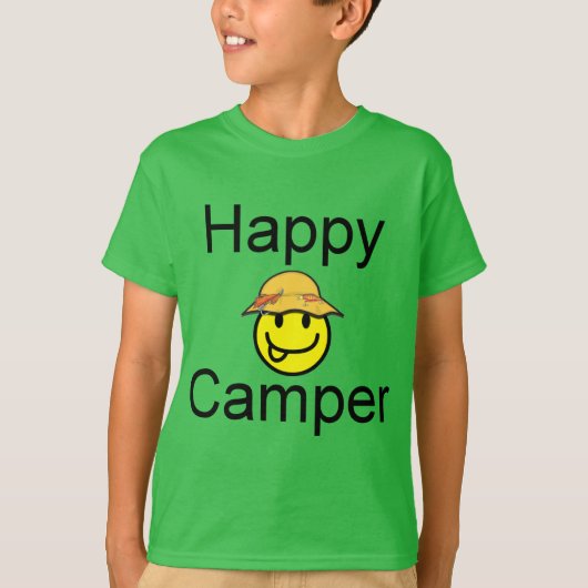 Happy Camper T-shirt (Voorkant)