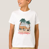 Happy camper t-shirt (Voorkant)