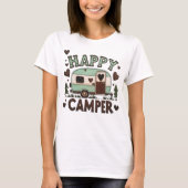 Happy camper t-shirt (Voorkant)
