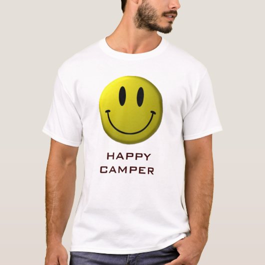 HAPPY CAMPER T-SHIRT (Voorkant)