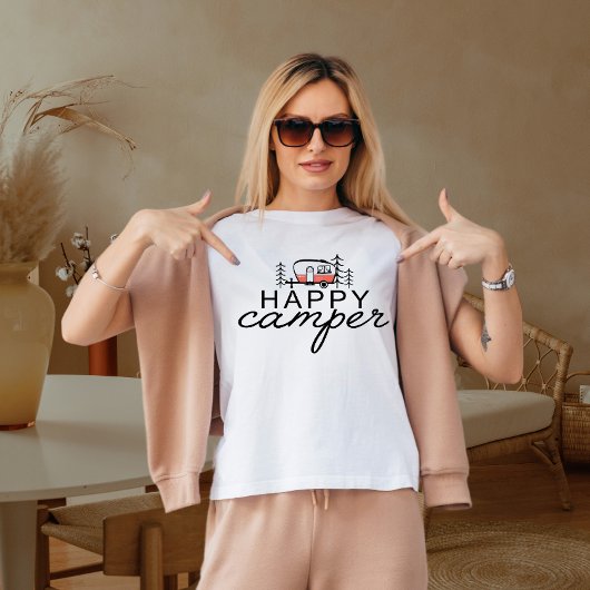 Happy camper t-shirt