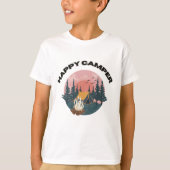 HAPPY CAMPER T-SHIRT (Voorkant)