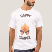 Happy Camper T-shirt (Voorkant)
