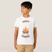 Happy Camper T-shirt (Voorkant volledig)