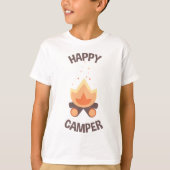 Happy Camper T-shirt (Voorkant)