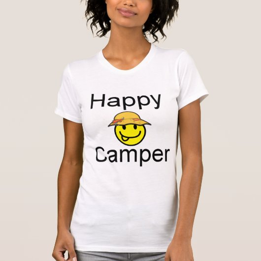 Happy Camper T-shirt (Voorkant)