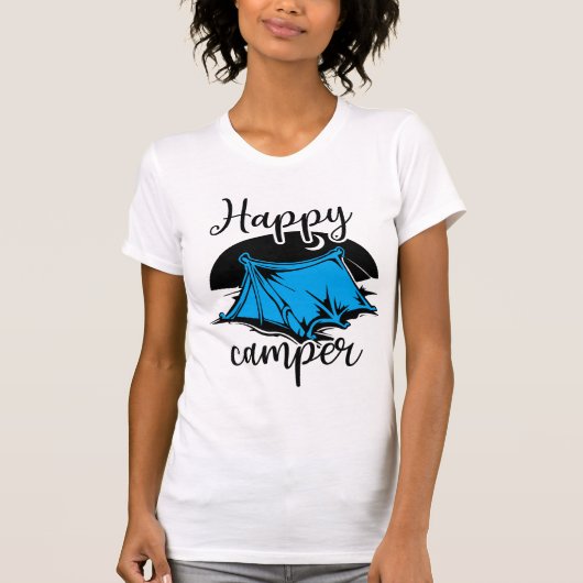 Happy Camper T-shirt (Voorkant)