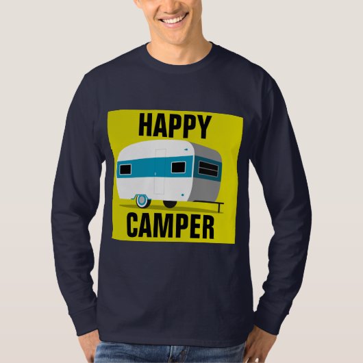 HAPPY CAMPER T-Shirts (Voorkant)