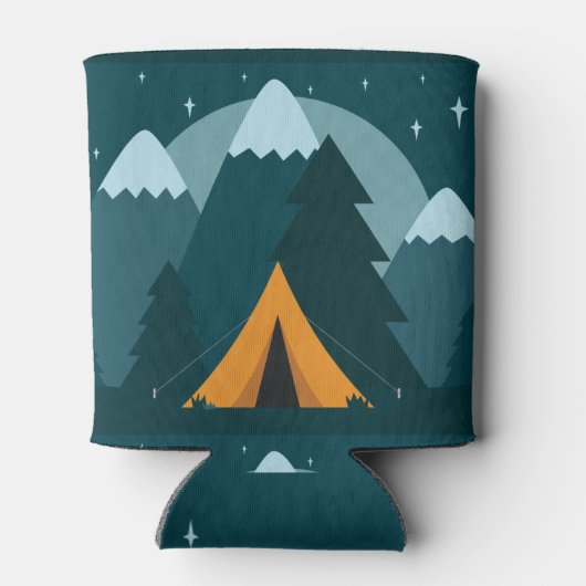 Happy Camper Tent en Mountains Blikjeskoeler (Achterkant)