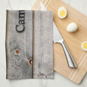 Happy Camper Theedoek (Quarter Fold)