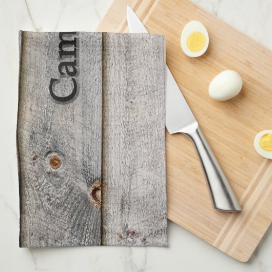 Happy Camper Theedoek (Quarter Fold)