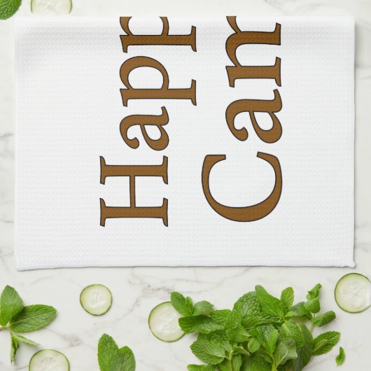 Happy Camper Theedoek (Gevouwen)