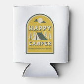 Happy Camper, thuis is waar je tent is Blikjeskoeler (Voorkant)