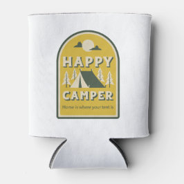 Happy Camper, thuis is waar je tent is Blikjeskoeler