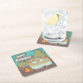 Happy Camper Trailer Onderzetter (Insitu)