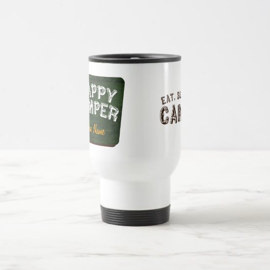 Happy Camper Travel Coffee Mug Reisbeker (Center)