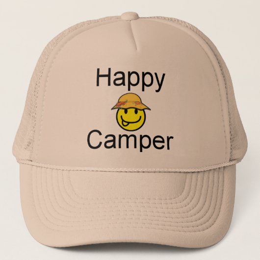 Happy Camper Trucker Pet (Voorkant)