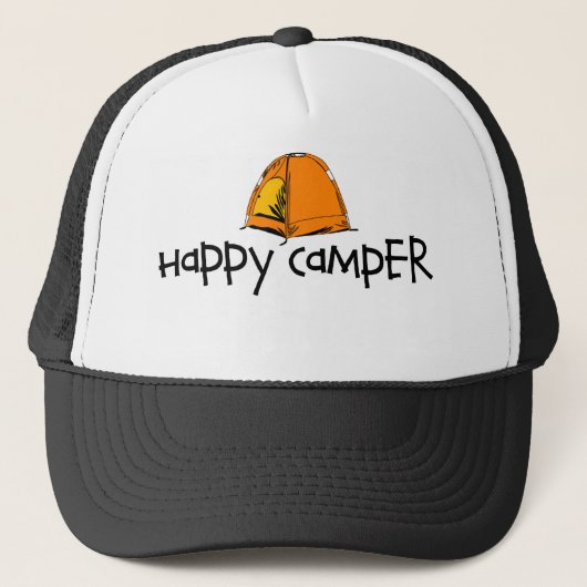 Happy Camper Trucker Pet (Voorkant)