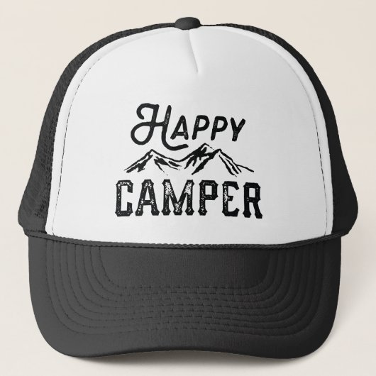 Happy Camper Trucker Pet (Voorkant)