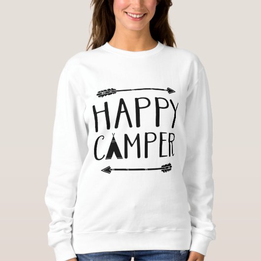 Happy Camper Trui (Voorkant)