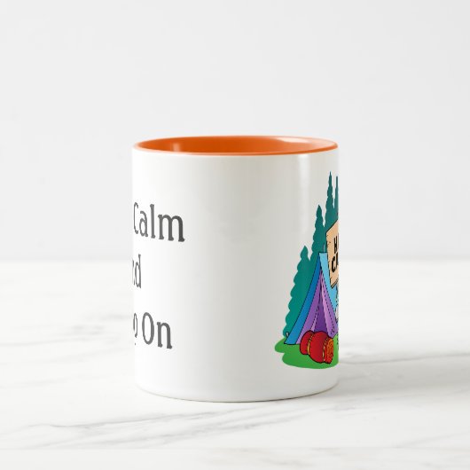 Happy Camper Two-Tone Mok (Center)