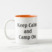 Happy Camper Two-Tone Mok (Links)