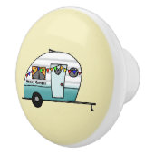 Happy Camper van Keramische Knop (Rechts)