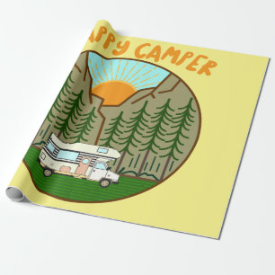 Happy camper - Vanlife-afbeelding #7 Cadeaupapier