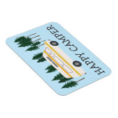 HAPPY CAMPER Vanlife RVing Motorhome Trees Magneet (Rechterzijde)