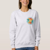 Happy Camper Vibes Sweatshirt (Voorkant)