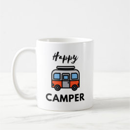 Happy Camper voor wie van kamperen houdt Koffiemok