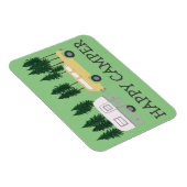 HAPPY CAMPER Whimsical Trailer RVing Motorhome Magneet (Rechterzijde)