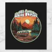 Happy Camper Wijn Etiket (Enkel label)