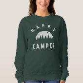 Happy Camper Women's Sweatshirt (Voorkant)