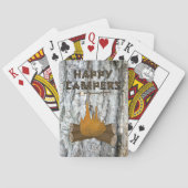 Happy Campers Black Pokerkaarten (Achterkant)