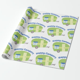 Happy Campers Cadeaupapier