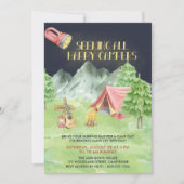 Happy Campers Camp Out Avontuur Jongens Verjaardag Kaart (Voorkant)