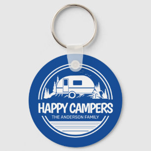 Happy Campers Camping Sleutelhanger