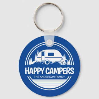 Happy Campers Camping Sleutelhanger
